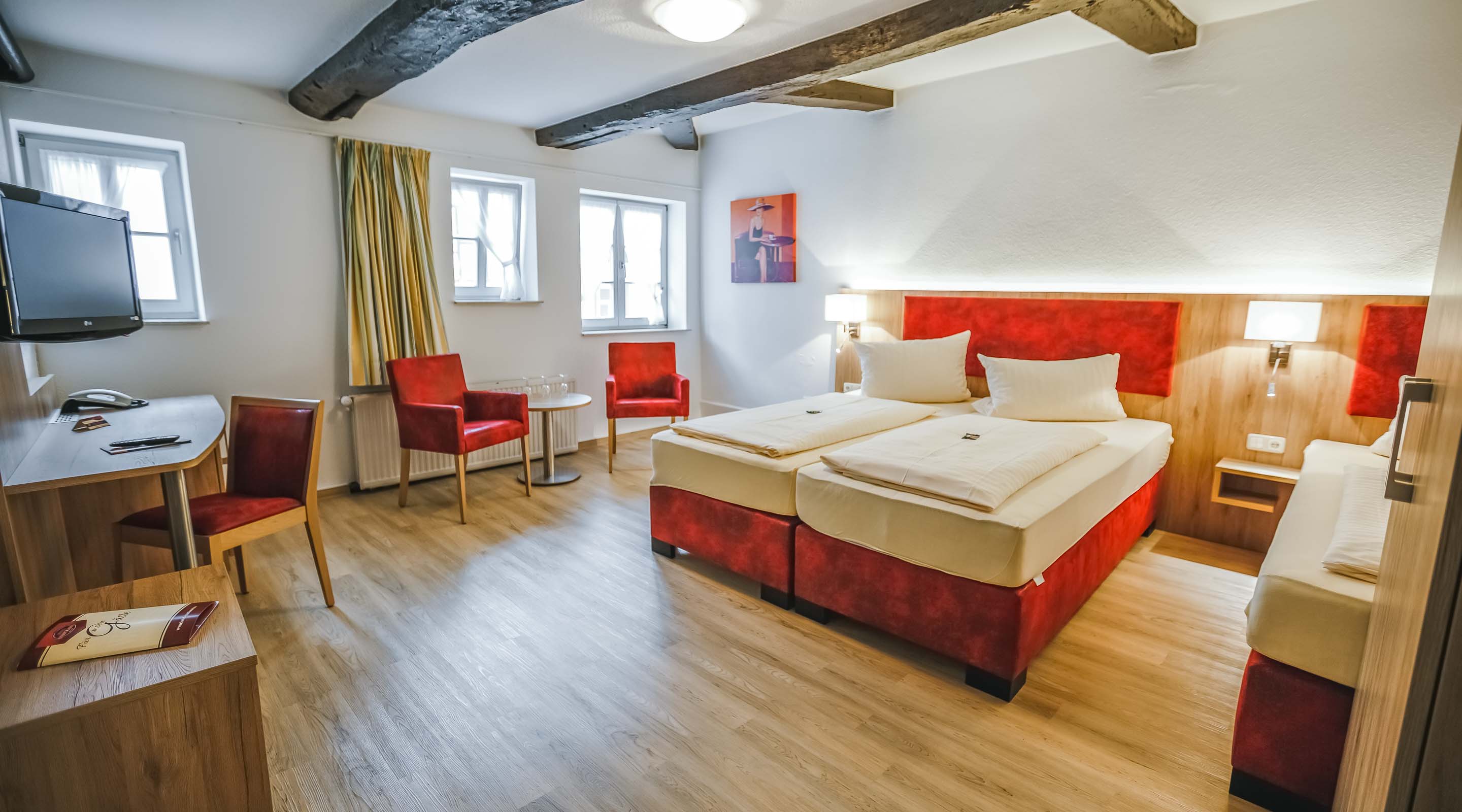 Zimmer im Hotel Stadt Kassel in Rinteln im Weserbergland